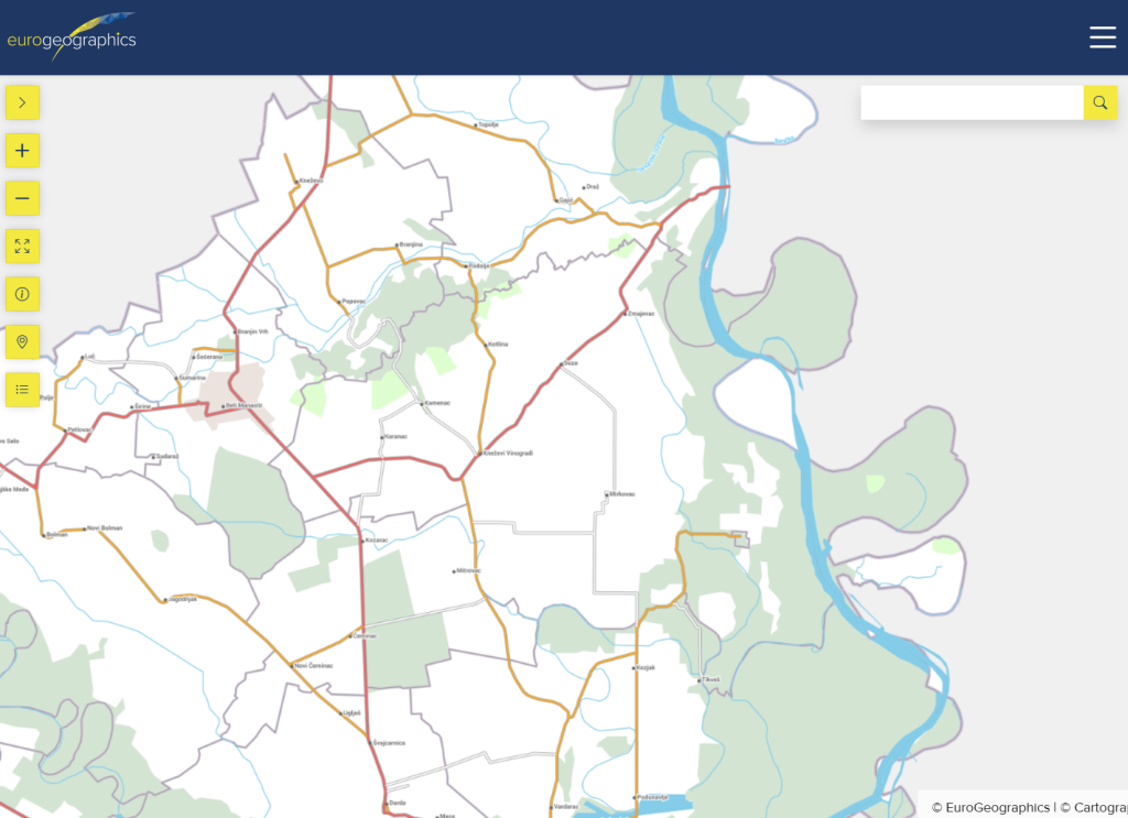 EuroRegionalMap - EuroGeographics - Liberland